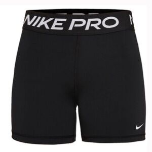 Black and White Nike Pros